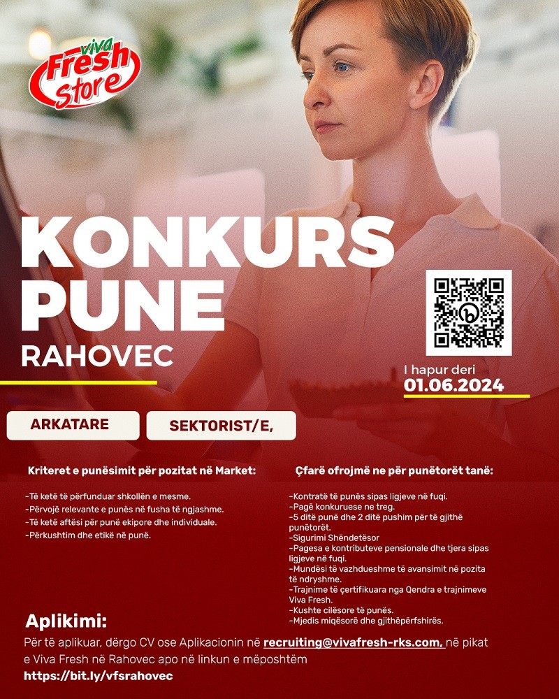 Arkatare, Sektorist/e - Rahovec